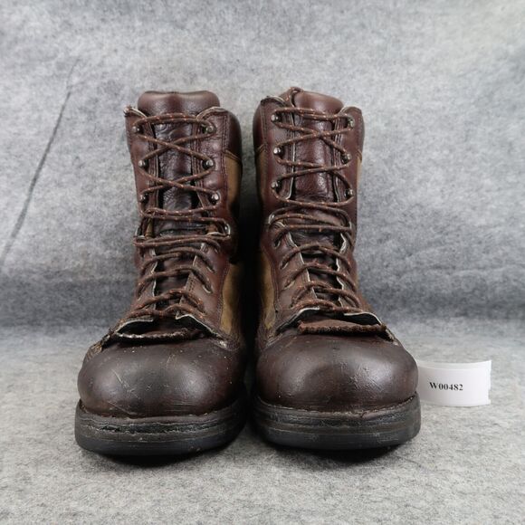 Danner Boots Men 13 Elk Ridge 8" Hunting Outdoor Waterproof Leather Canvas Brown - Picture 3 of 16